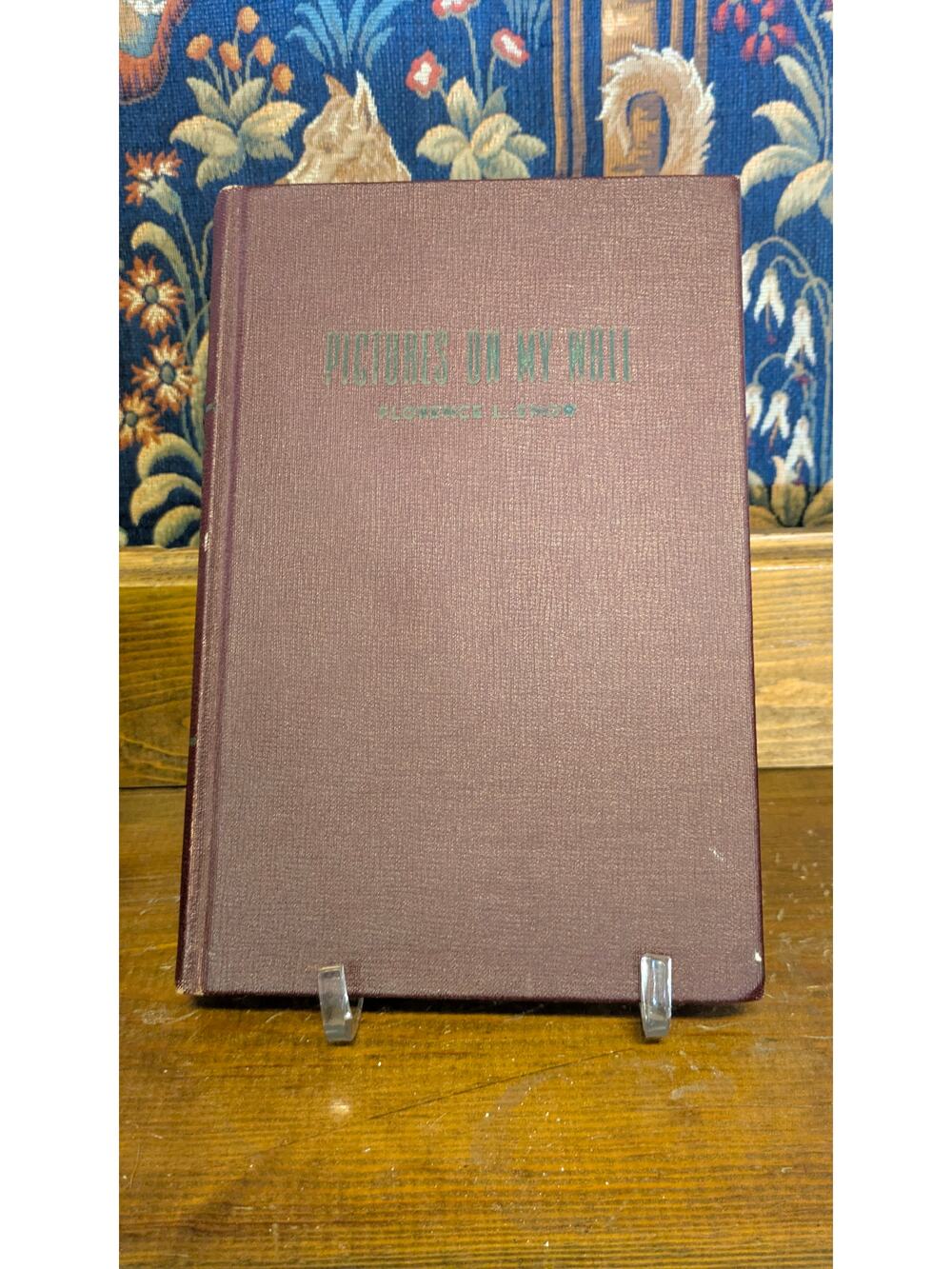 *SIGNED* Memoir Pictures on My Wall Florence L Snow Vintage HC University Press
